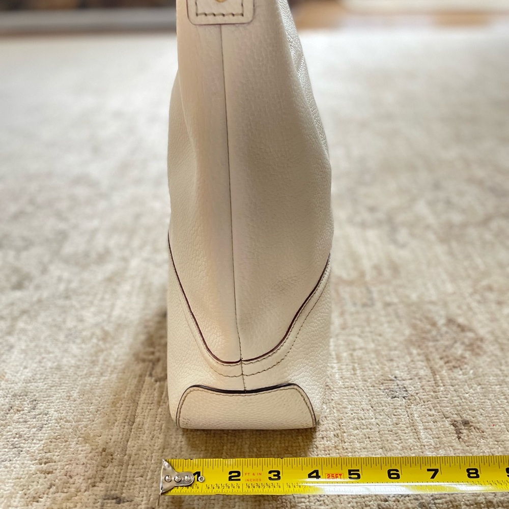 Vintage Kate Spade Elegant Cream Hobo Bag - Picture 8 of 13
